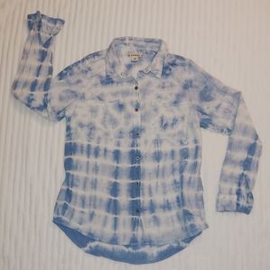 Ruff Hewn Tie Dye Button Down